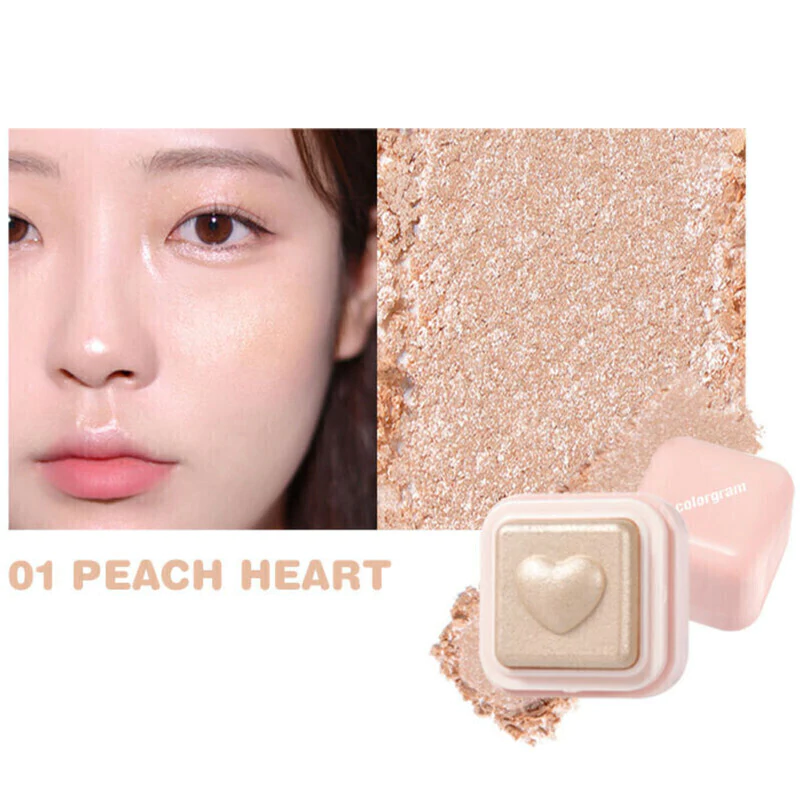 Miniatura 4 de colorgram MilkBling HeartLighter Iluminador 2.2g