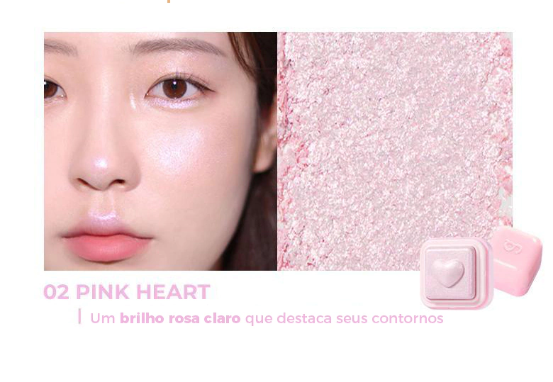 Miniatura 5 de colorgram MilkBling HeartLighter Iluminador 2.2g
