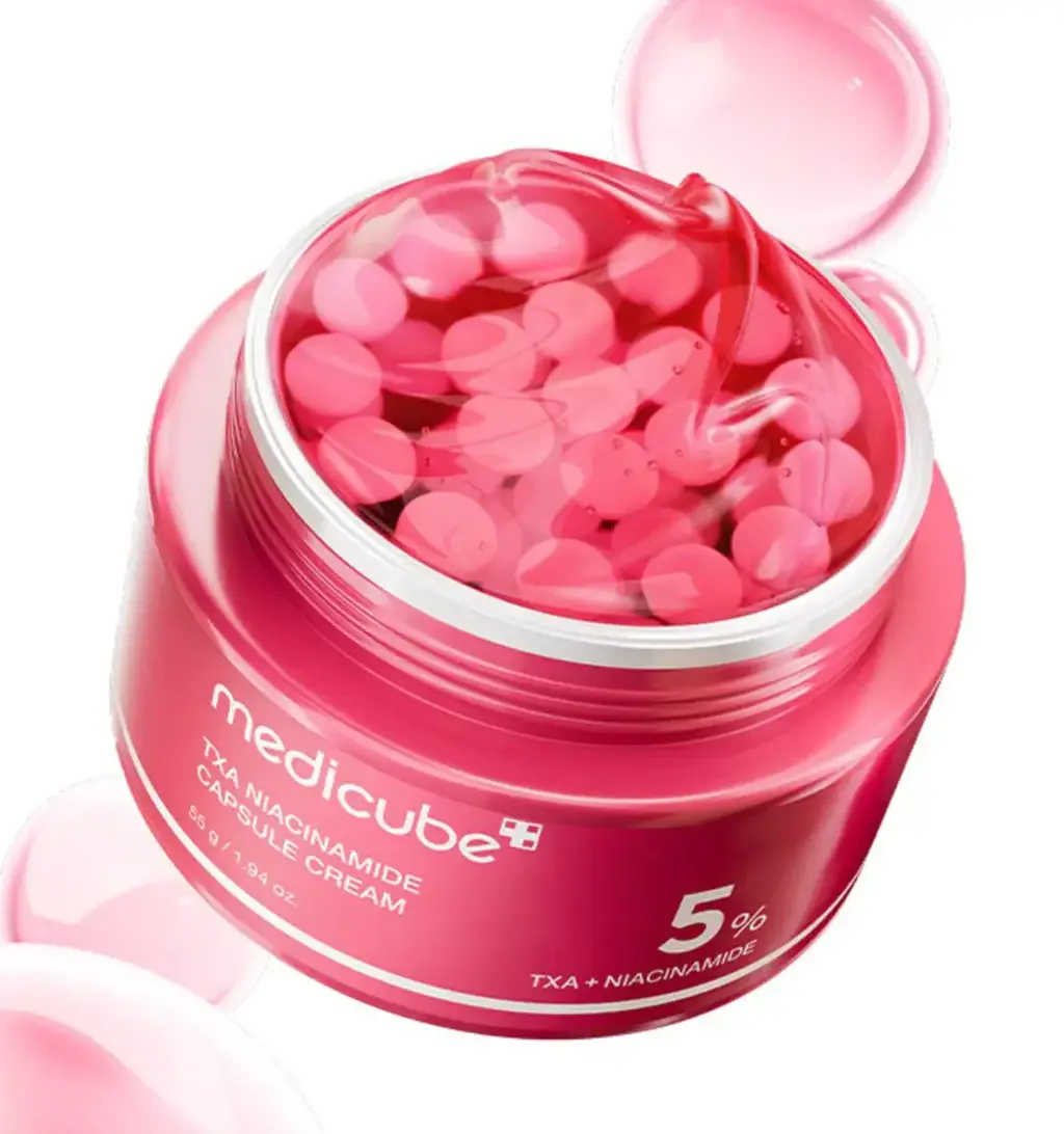 Miniatura 4 de MEDICUBE Creme Hidratante Facial com Cápsulas de Niacinamida e TXA 55g
