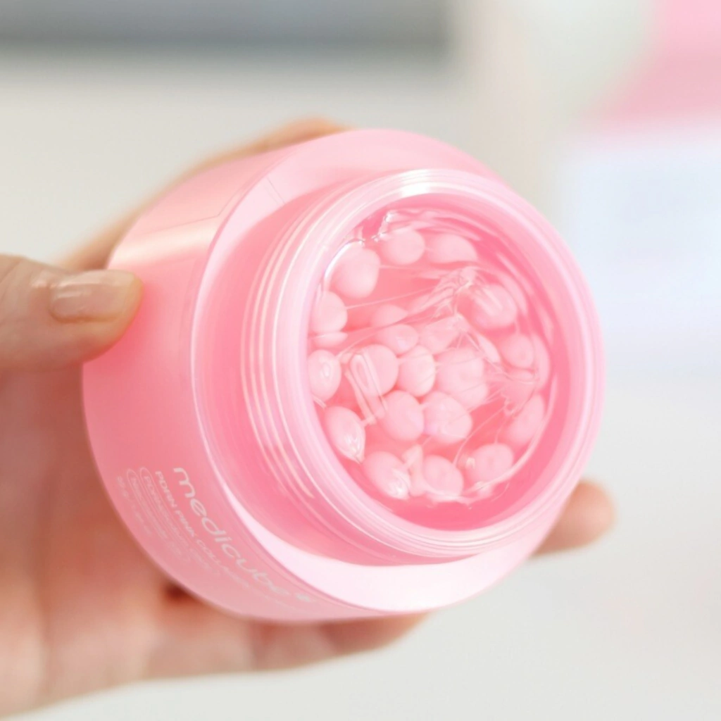 Miniatura 5 de MEDICUBE - Creme Hidratante Facial Pink com PDRN em Cápsulas de Colágeno 55g