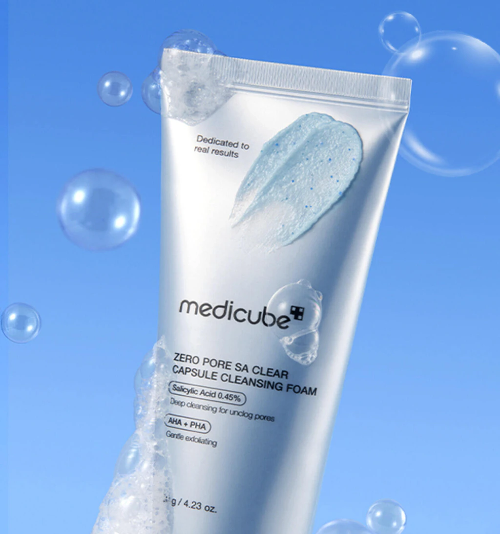 Miniatura 5 de MEDICUBE Espuma de Limpeza Zero Poros C/ Cápsulas de Exossomas 120g