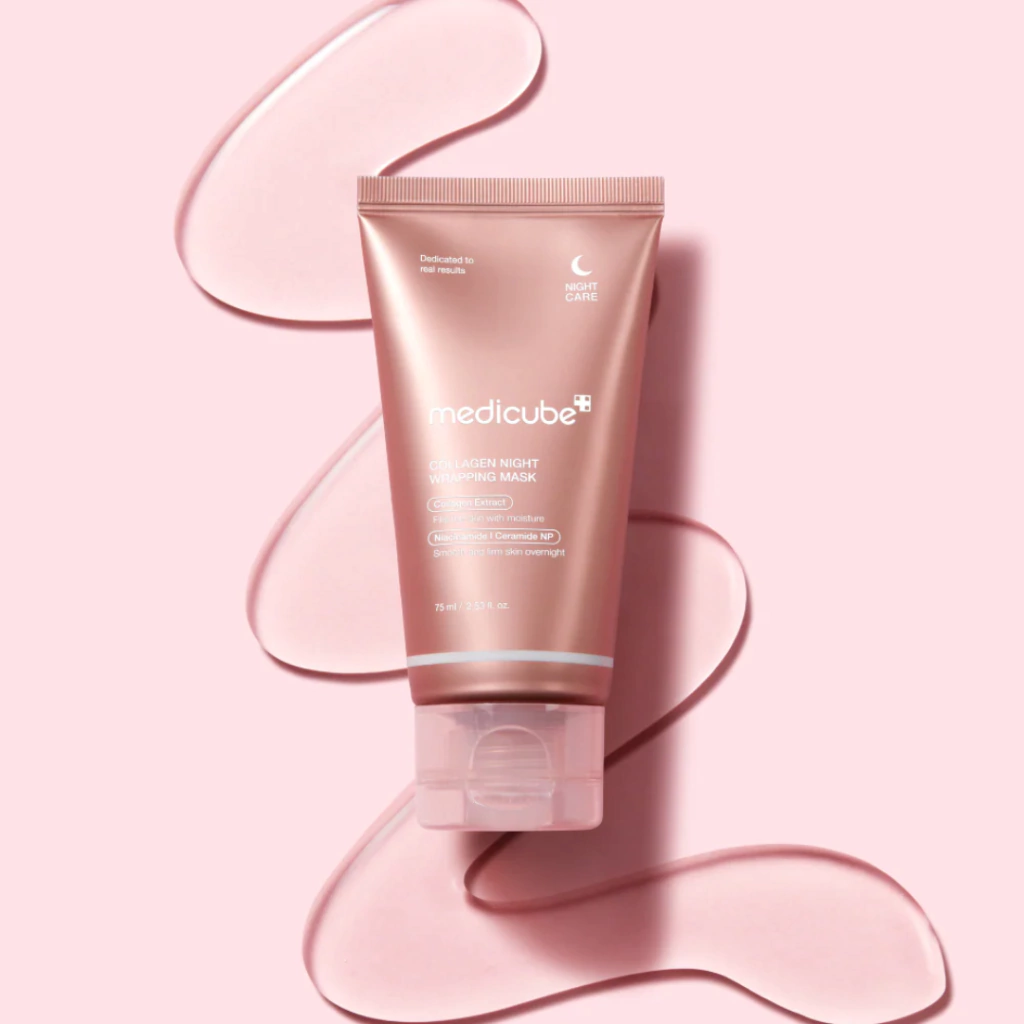 MEDICUBE Máscara Facial Noturna Firmadora de Colágeno 75ml