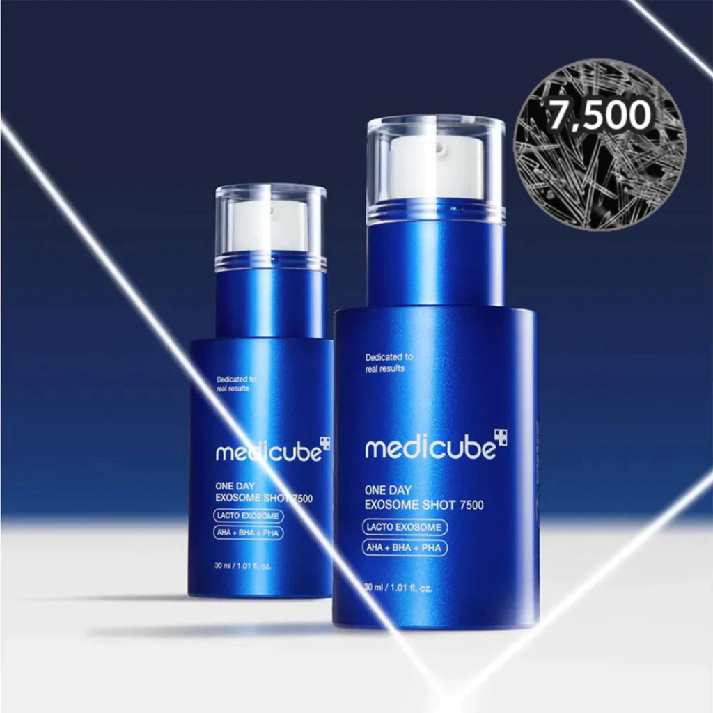 MEDICUBE ONE DAY EXOSSOMA SHOT SERUM PARA POROS 7500 30ml