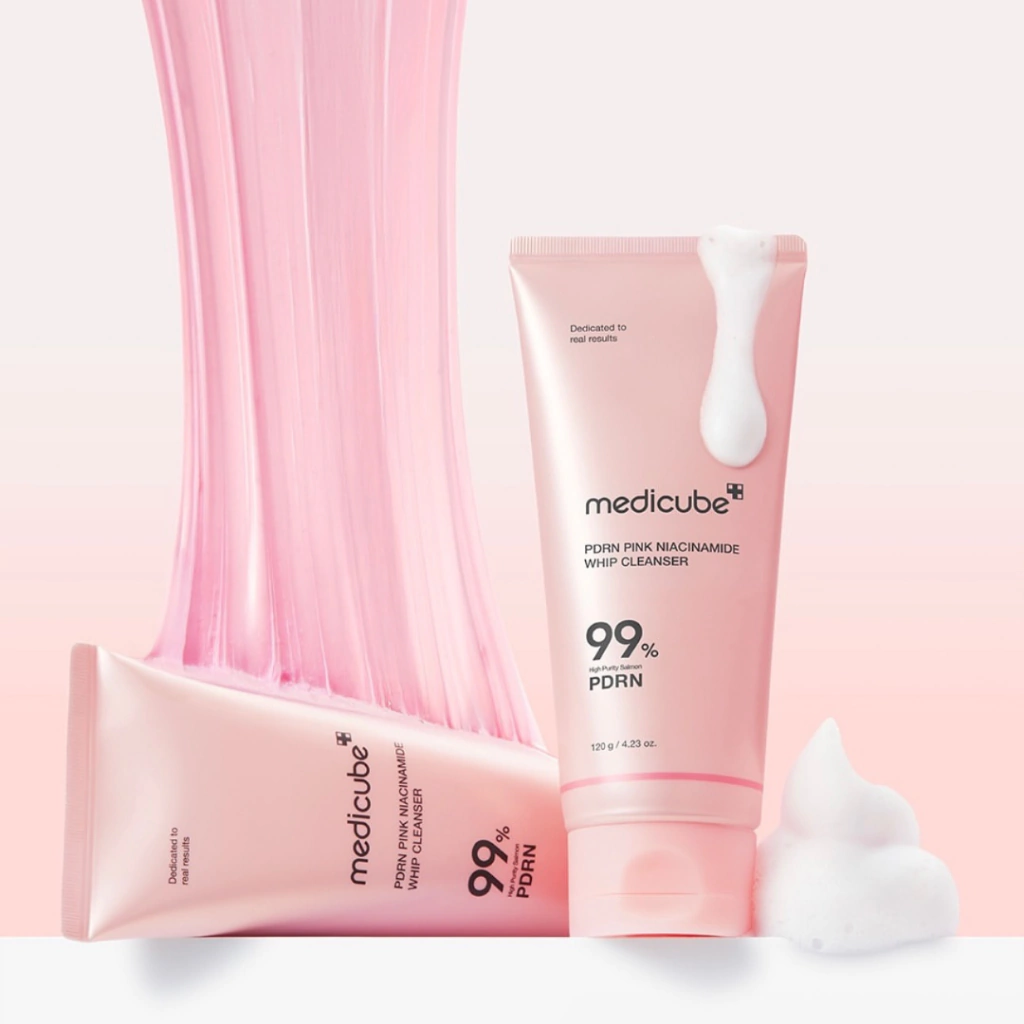 MEDICUBE PDRN ESPUMA DE LIMPEZA C/ NIACINAMIDA 120g