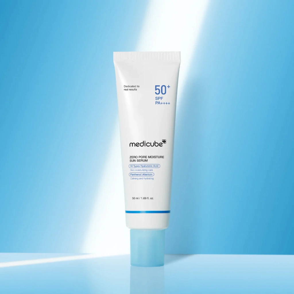 MEDICUBE Protetor Solar Serum Zero Pore SPF50+ PA++++ 50ml