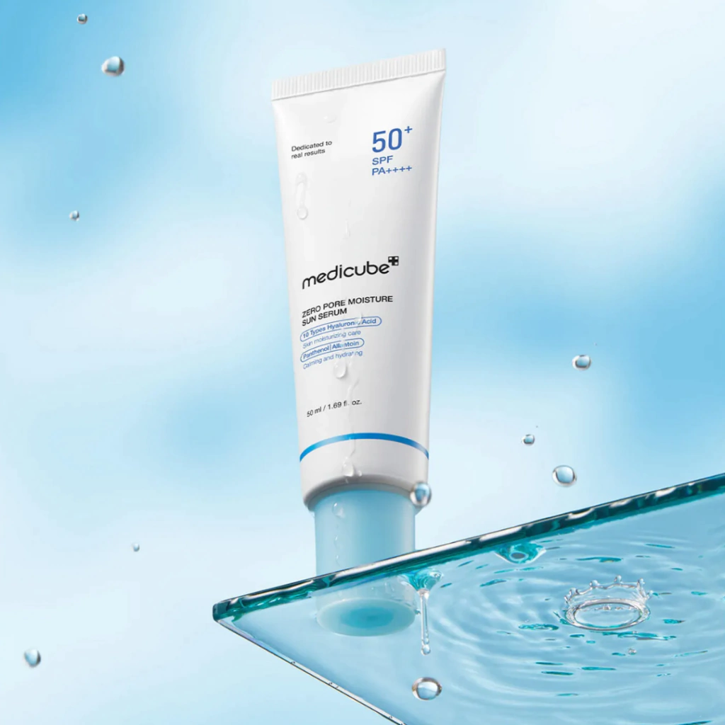 MEDICUBE Protetor Solar Serum Zero Pore SPF50+ PA++++ 50ml