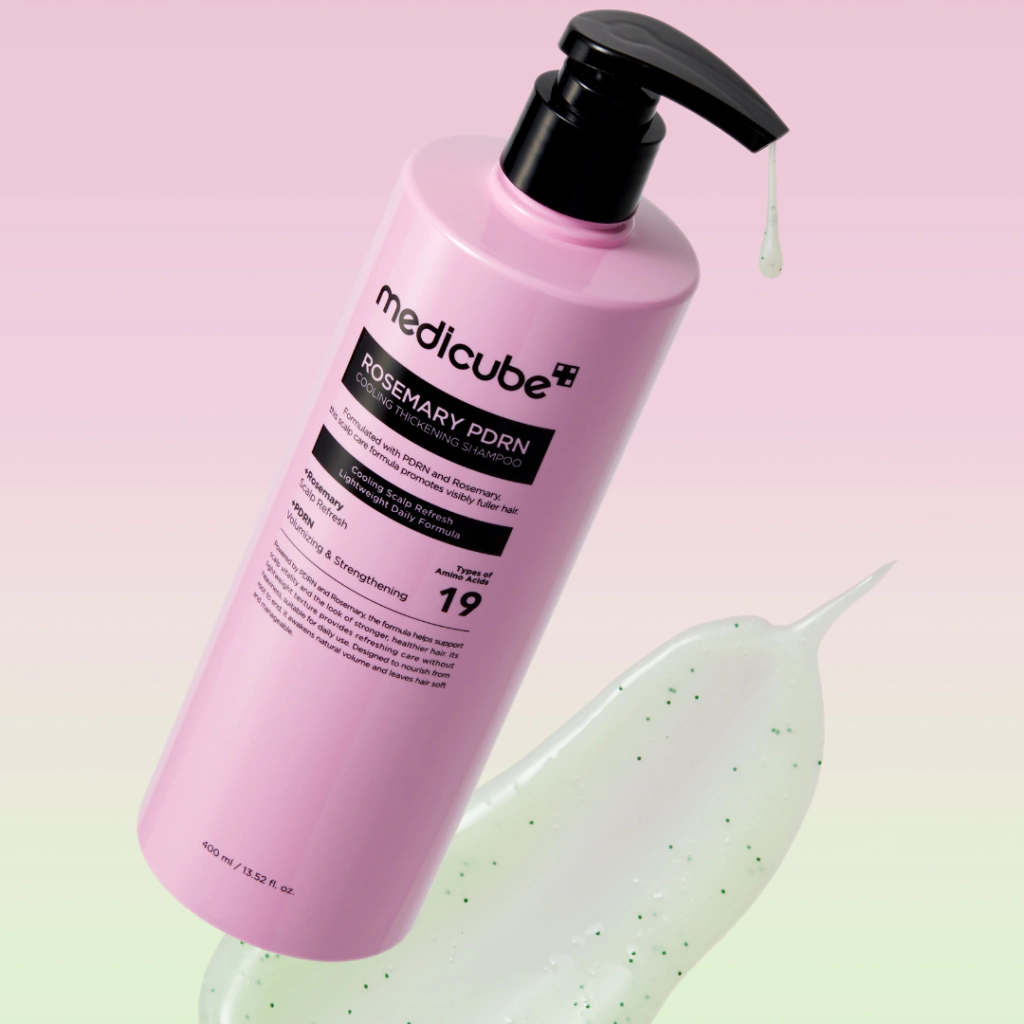 MEDICUBE Shampoo Fortalecedor e Refrescante de PDRN 400ml