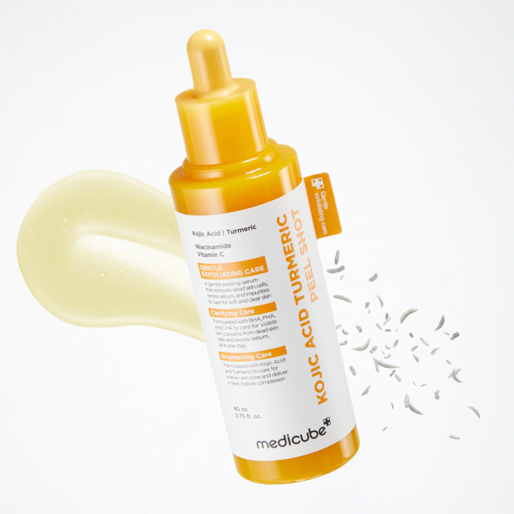 Miniatura 2 de MEDICUBE Shot Peeling Iluminador de Ácido Kójico e Cúrcuma 80ml
