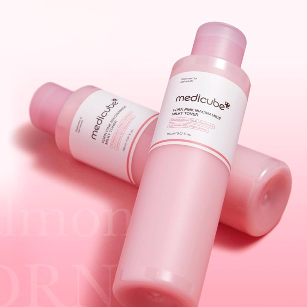 MEDICUBE Tônico Pink Milky com PDRN e Niacinamida 150ml