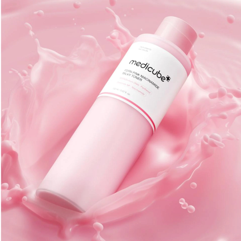 MEDICUBE Tônico Pink Milky com PDRN e Niacinamida 150ml