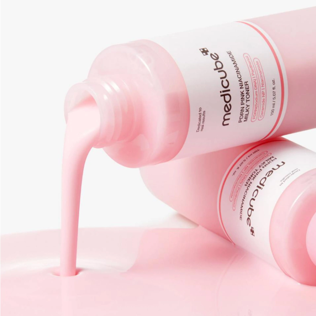 Miniatura 4 de MEDICUBE Tônico Pink Milky com PDRN e Niacinamida 150ml