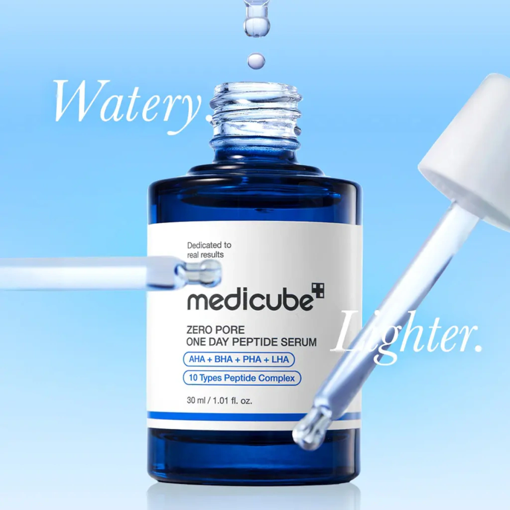 MEDICUBE Zero Pore One Day Sérum de Peptídeo para Poros 30ml