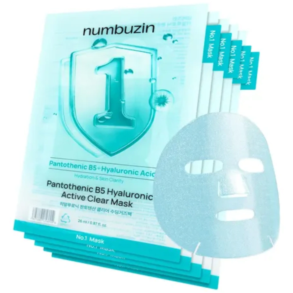 Miniatura 3 de NUMBUZIN No.1 Máscara Facial Purificadora com Ácido Hialurônico Pantotênico B5 26ml