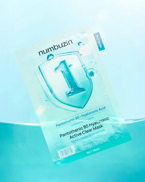 Miniatura 4 de NUMBUZIN No.1 Máscara Facial Purificadora com Ácido Hialurônico Pantotênico B5 26ml