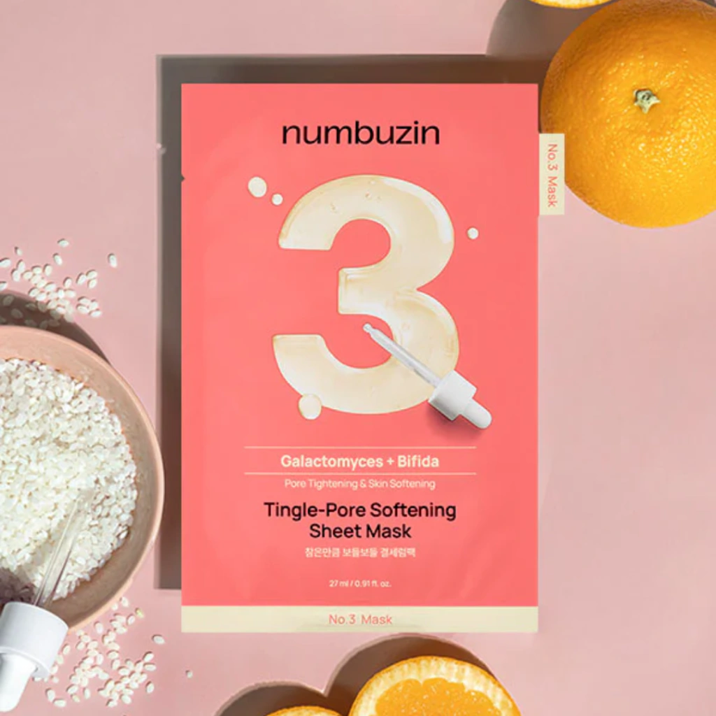 NUMBUZIN No.3 Máscara Facial Suavizante de Poros Tingle-Pore 27ml