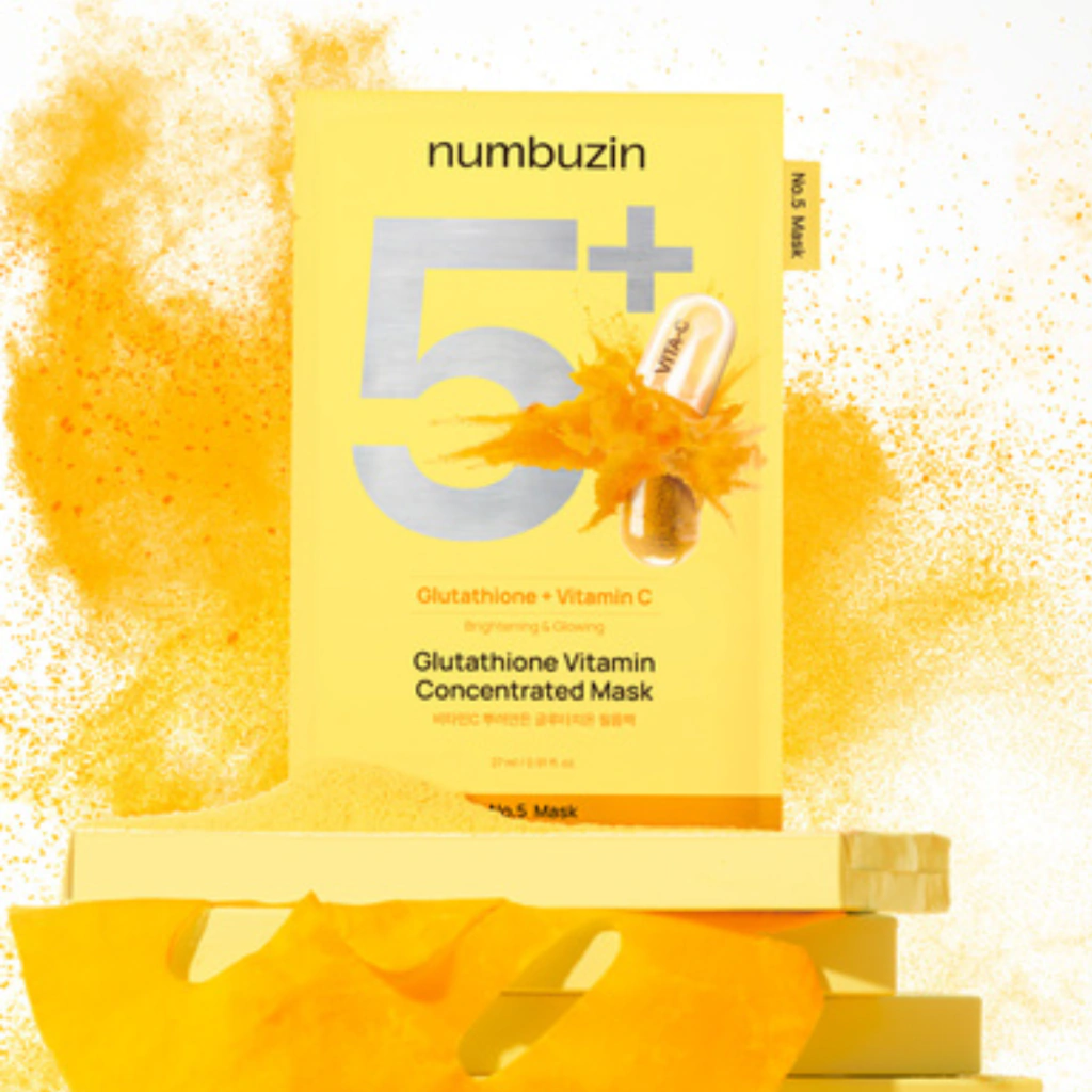 Miniatura 4 de NUMBUZIN No.5+ Máscara Facial Concentrada de Vitamina com Glutationa 27ml