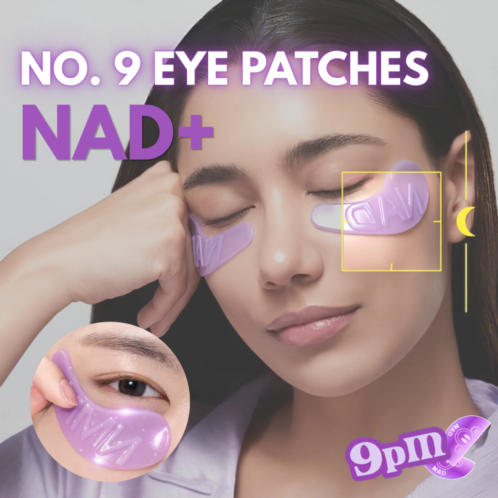 NUMBUZIN No.9 Máscara de Hidrogel para os Olhos com NAD+ e Colágeno