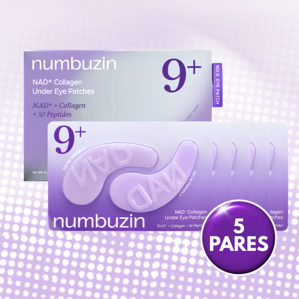 Miniatura 2 de NUMBUZIN No.9 Máscara de Hidrogel para os Olhos com NAD+ e Colágeno