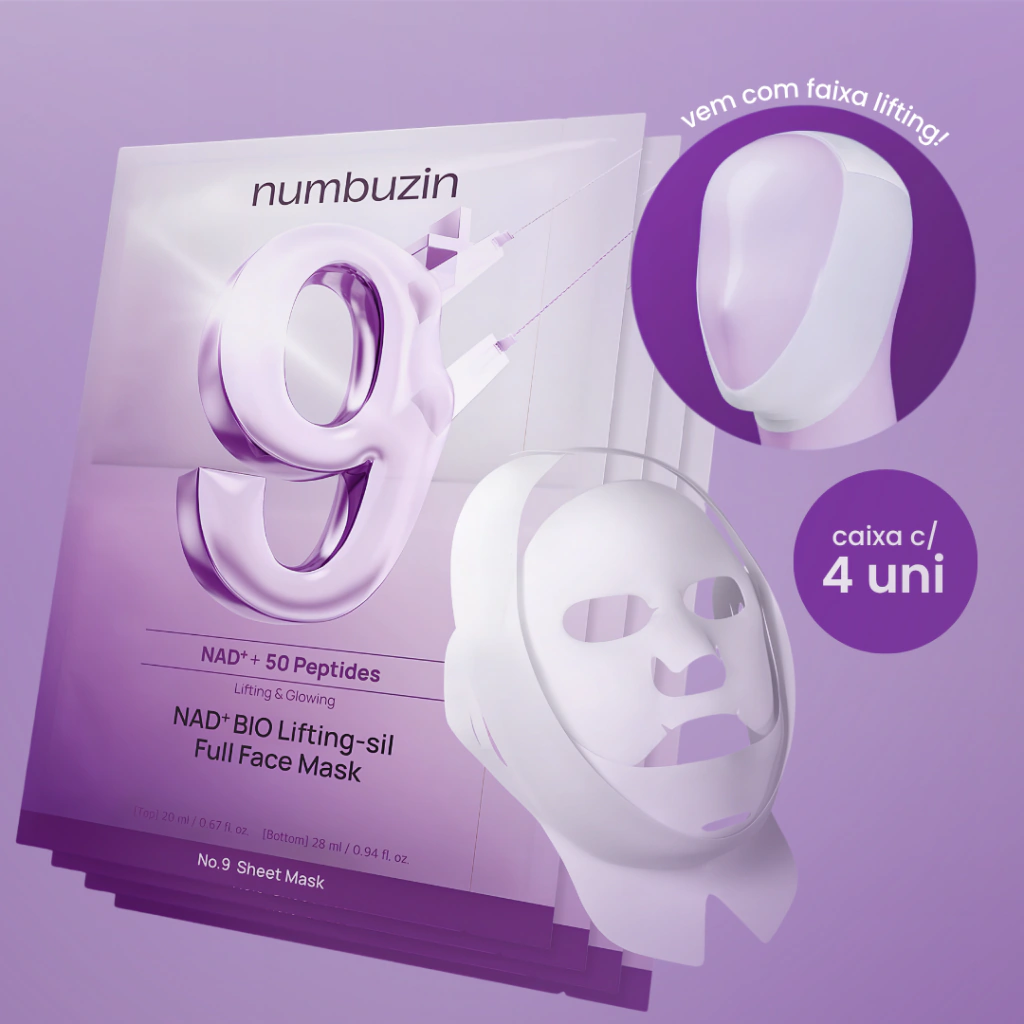NUMBUZIN No.9 Máscara Facial Bio Lifting-sil NAD+