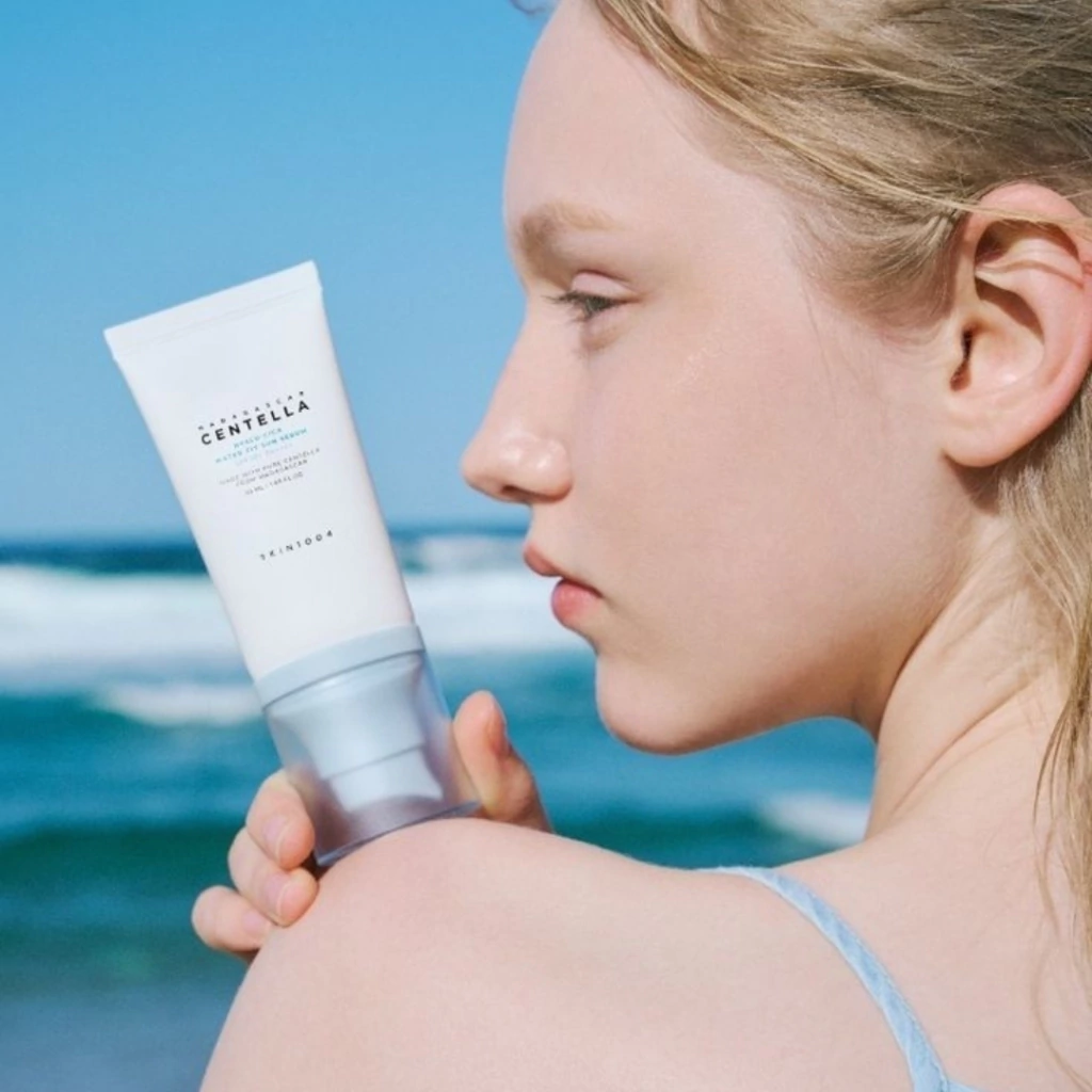SKIN1004 Protetor Solar Aquoso em Sérum Hialu-Cica 50ml